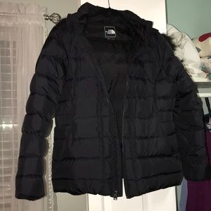 Black NorthFace Puffer Coat